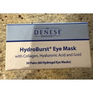 Dr Denese HydroBurst Eye Mask (30 Pairs) NEW